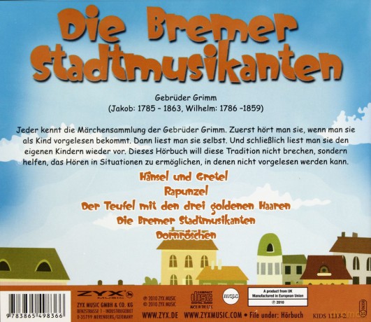Die Bremer Stadtmusikanten.Mär [CD]