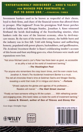 The Accidental Investment Banker: Inside the Decade That Transformed Wall Street - Jonathan Knee [KSIĄŻKA]