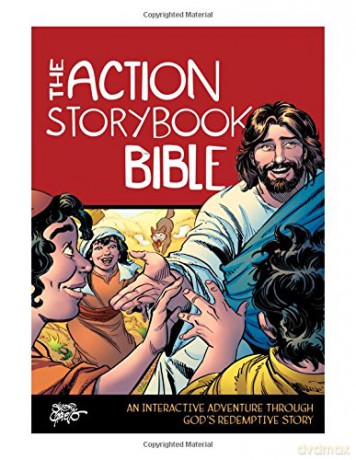 The Action Storybook Bible: An Interactive Adventure Through God's Redemptive Story (Action Bible) - Sergio Cariello [KSIĄŻKA]