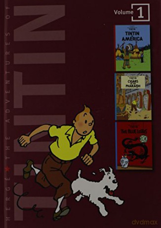 The Adventures of Tintin, Volume 1: Tintin in America, Cigars of the Pharaoh, and The Blue Lotus: v. 1-7 (Tintin Three-in-one) [KSIĄŻKA]