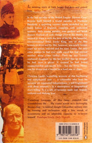 The Africa House: The True Story of an English Gentleman and His African Dream - Christina Lamb [KSIĄŻKA]