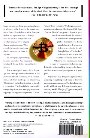 The Age of Cryptocurrency: How Bitcoin and the Blockchain Are Challenging the Global Economic Order - Michael J. Casey [KSIĄŻKA]