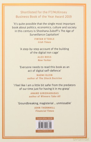 The Age of Surveillance Capitalism: The Fight for a Human Future at the New Frontier of Power: Barack Obama's Books of 2019 - Professor Shoshana Zuboff [KSIĄŻKA]