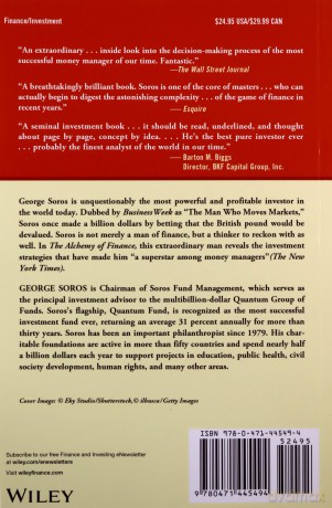 The Alchemy of Finance: The New Paradigm (Wiley Investment Classics) - George Soros [KSIĄŻKA]