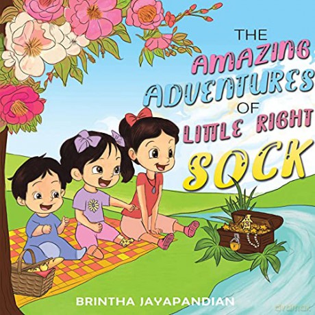 The Amazing Adventures of Little Right Sock - Brintha Jayapandian [KSIĄŻKA]
