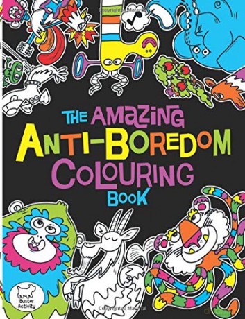 The Amazing Anti-Boredom Colouring Book (Colouring Books) - Chris Dickason [KSIĄŻKA]
