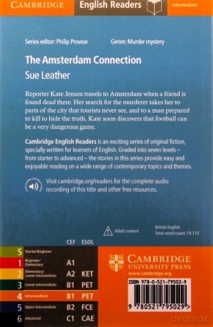 The Amsterdam Connection Level 4 (Cambridge English Readers) - Sue Leather [KSIĄŻKA]
