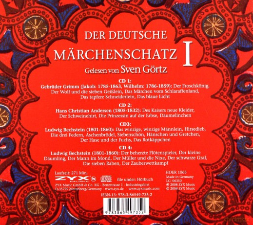Der Deutsche Märchenschatz I (digipack) [4CD]