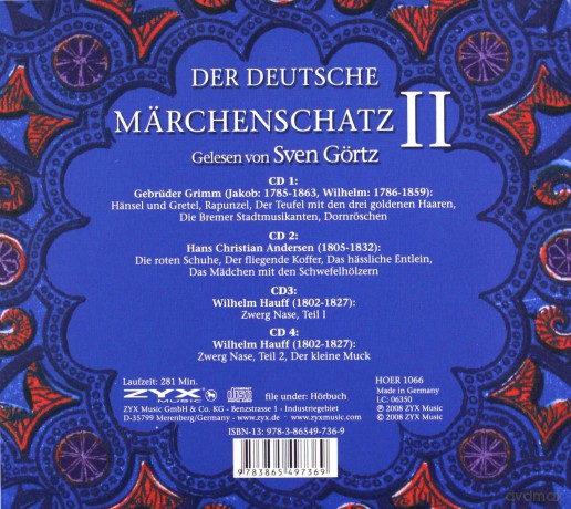Der Deutsche Märchenschatz II (digipack) [4CD]