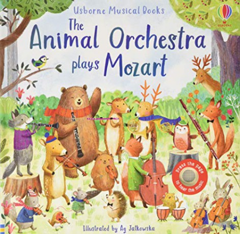 The Animal Orchestra Plays Mozart (Usborne Sound Books): 1: Edition en anglais (Musical Books) - Sam Taplin [KSIĄŻKA]