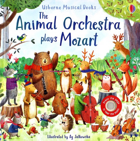 The Animal Orchestra Plays Mozart (Usborne Sound Books): 1: Edition en anglais (Musical Books) - Sam Taplin [KSIĄŻKA]