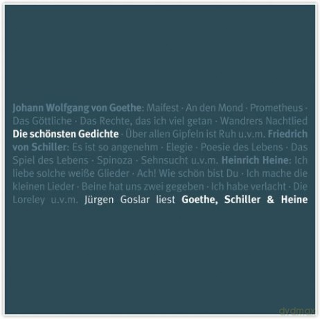 Die Schönsten Gedichte - Goeth [3CD]