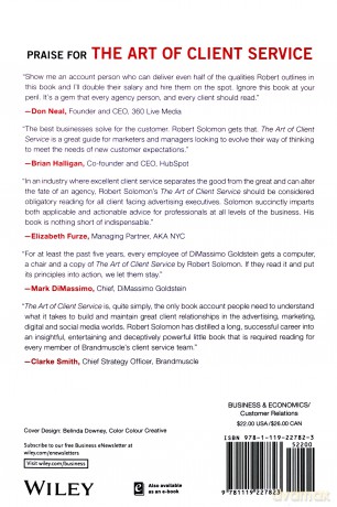 The Art of Client Service: The Classic Guide, Updated for Today's Marketers and Advertisers - Robert Solomon [KSIĄŻKA]
