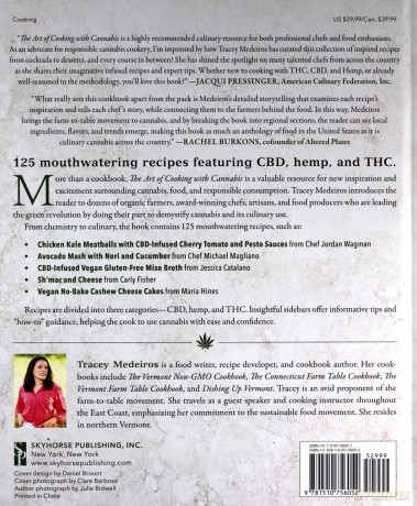 The Art of Cooking with Cannabis: CBD and Thc-Infused Recipes from Across America - Tracey Medeiros [KSIĄŻKA]