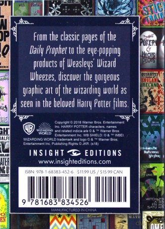 The Art of Harry Potter: Mini Book of Graphic Design - Insight Editions [KSIĄŻKA]
