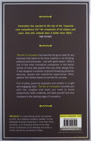 The Art Of Innovation: Lessons in Creativity from IDEO, America's Leading Design Firm - Tom Kelley [KSIĄŻKA]