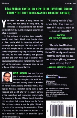 The Art of Invisibility: The World's Most Famous Hacker Teaches You How to Be Safe in the Age of Big Brother and Big Data - Kevin Mitnick [KSIĄŻKA]