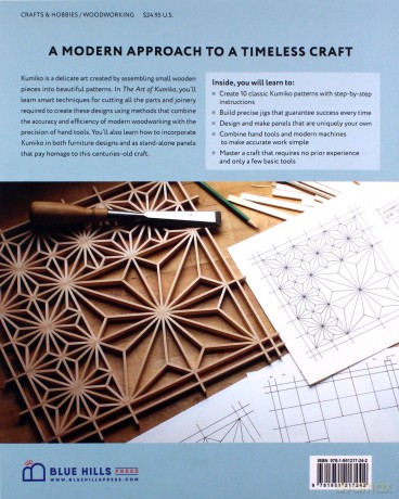 The Art of Kumiko: Learn to Make Beautiful Panels by Hand - Matt Kenney [KSIĄŻKA]