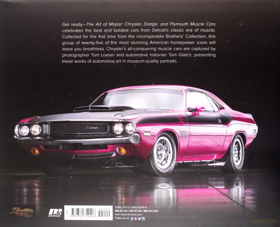 The Art of Mopar: Chrysler, Dodge, and Plymouth Muscle Cars - Tom Glatch [KSIĄŻKA]