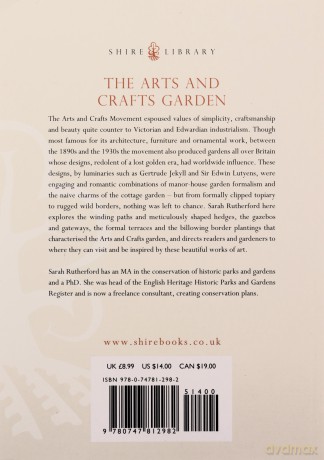 The Arts and Crafts Garden (Shire Library) - Sarah Rutherford [KSIĄŻKA]
