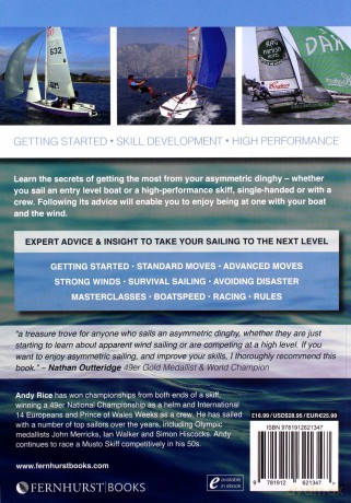 The Asymmetric Dinghy Book: Asymmetric Sailing from Start to Finish - Andy Rice [KSIĄŻKA]