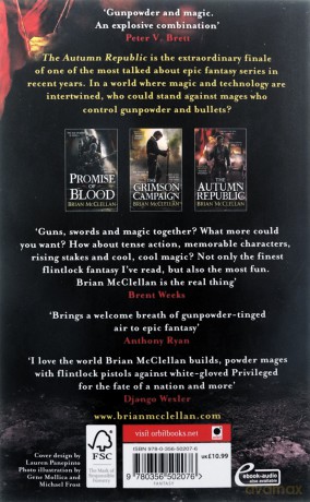The Autumn Republic (Powder Mage trilogy) - Brian McClellan [KSIĄŻKA]