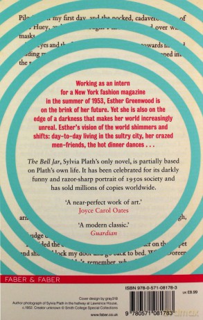 The Bell Jar: Sylvia Plath (Faber Paper Covered Editions) - Sylvia Plath [KSIĄŻKA]