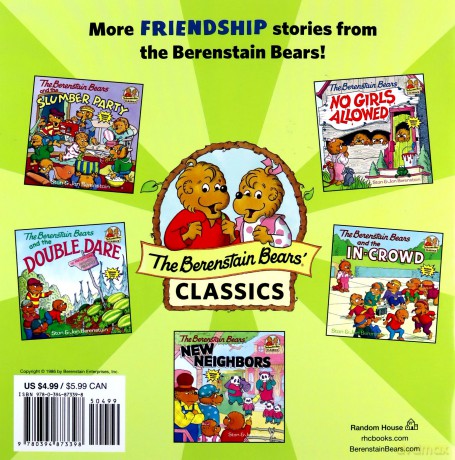 The Berenstain Bears and the Trouble with Friends (First Time Books(R)) - Stan Berenstain [KSIĄŻKA]