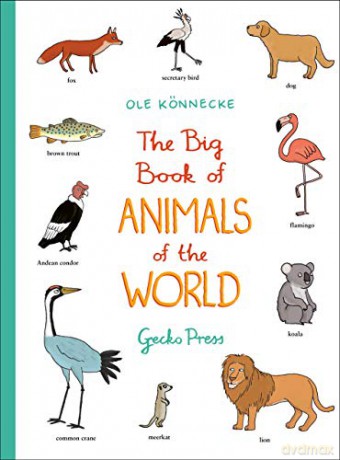 The Big Book of Animals of the World (Gecko Press Titles) - Ole Könnecke [KSIĄŻKA]
