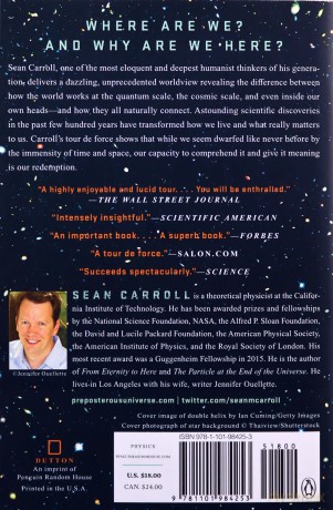The Big Picture: On the Origins of Life, Meaning, and the Universe Itself - Sean Carroll [KSIĄŻKA]