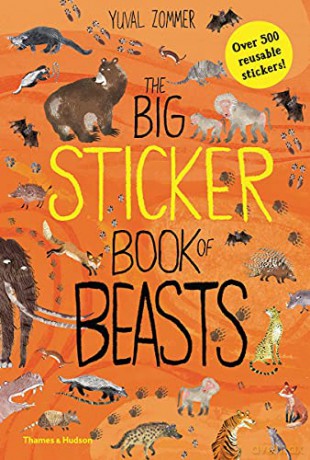 The Big Sticker Book of Beasts: 0 (The Big Book series) - Yuval Zommer [KSIĄŻKA]