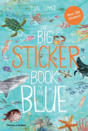 The Big Sticker Book of the Blue: 0 (The Big Book series) - Yuval Zommer [KSIĄŻKA]