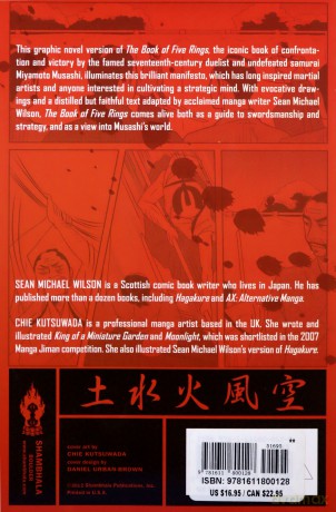 The Book of Five Rings: A Graphic Novel - Miyamoto Musashi [KSIĄŻKA]
