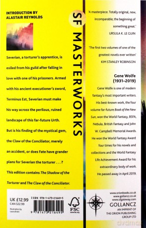 The Book Of The New Sun: Volume 1: Shadow and Claw (S.F. MASTERWORKS) - Gene Wolfe [KSIĄŻKA]