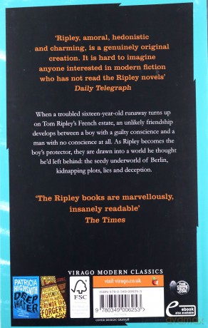 The Boy Who Followed Ripley: A Virago Modern Classic (Ripley Series) - Patricia Highsmith [KSIĄŻKA]