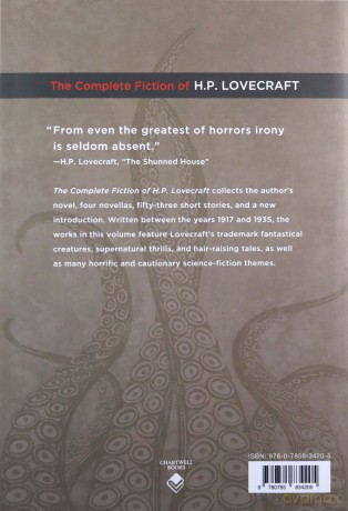 The Complete Fiction of H. P. Lovecraft: 2 (Chartwell Classics) - H. P. Lovecraft [KSIĄŻKA]