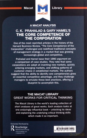 The Core Competence of the Corporation (The Macat Library) - The Macat Team [KSIĄŻKA]