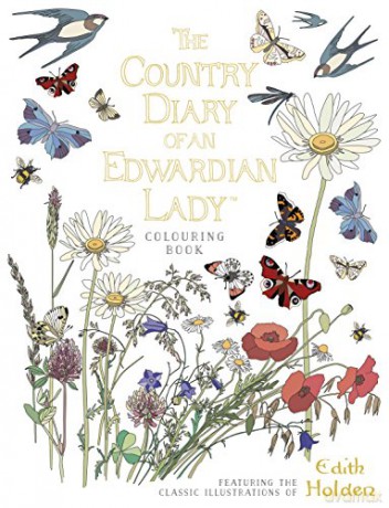 The Country Diary of an Edwardian Lady Colouring Book - Edith Holden [KSIĄŻKA]