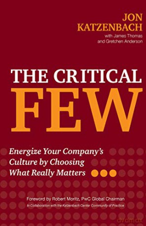 The Critical Few: Energize Your Company's Culture by Choosing What Really Matters - Jon Katzenbach [KSIĄŻKA]