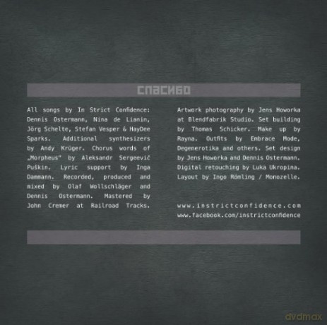In Strict Confidence: Morpheus [CD]