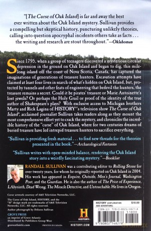 The Curse of Oak Island: The Story of the World's Longest Treasure Hunt - Randall Sullivan [KSIĄŻKA]