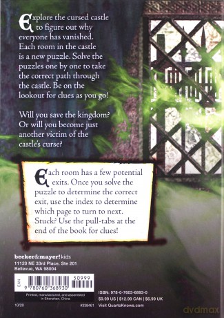 The Cursed Castle: An Escape Room in a Book: Use Your Wits to Survive and Decipher the Clues to Escape - L.J. Tracosas [KSIĄŻKA]