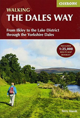 The Dales Way: From Ilkley to the Lake District through the Yorkshire Dales (Includes separate OS 1:25K Map Booklet) (British Long Distance) - Terry Marsh [KSIĄŻKA]