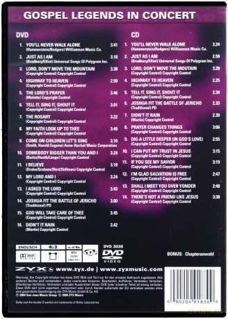 I Asked The Lord [DVD]+[CD]