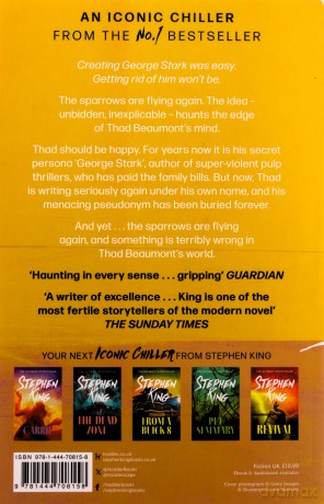 The Dark Half - Stephen King [KSIĄŻKA]