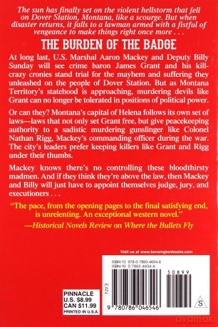 The Dark Sunrise (Sheriff Aaron Mackey Western): 4 - Terrence McCauley [KSIĄŻKA]