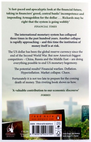 The Death of Money: The Coming Collapse of the International Monetary System - James Rickards [KSIĄŻKA]