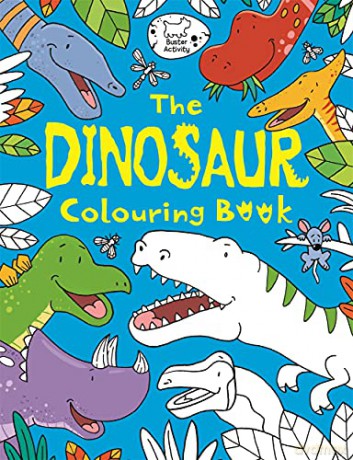 The Dinosaur Colouring Book (Buster Activity) - Jake Mcdonald [KSIĄŻKA]