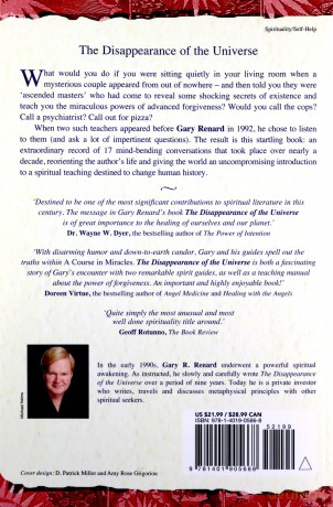 The Disappearance of the Universe: Straight Talk About Illusions, Past Lives, Religion, Sex, Politics, and the Miracles of Forgiveness - Gary R. Renard [KSIĄŻKA]