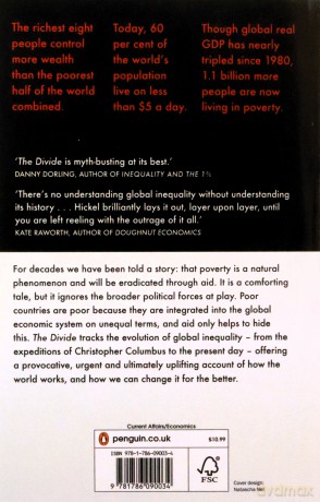The Divide: A Brief Guide to Global Inequality and its Solutions - Jason Hickel [KSIĄŻKA]